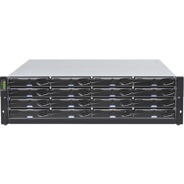 Eonstor Ds 4000 San Storage, 3U/16 Bay, Redundant Controllers, 16 X, Infortrend, Mfr#: DS4016R2C000F-4T2
